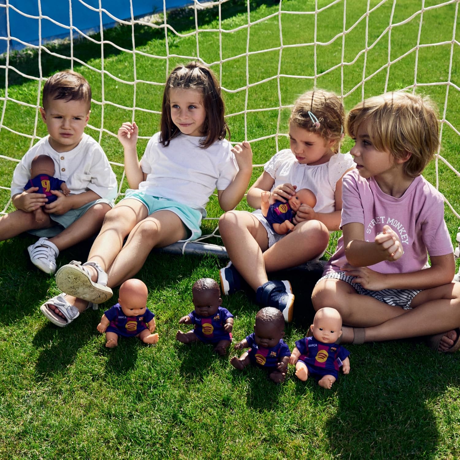 Realistická bábika Miniland FC Barcelona v oficiálnom drese